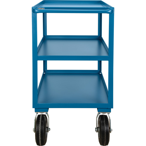 Outdoor Shelf Cart, 3 Tiers, 24" W x 39" H x 51" D, 1200 lbs. Capacity Planification Entrepots Molloy