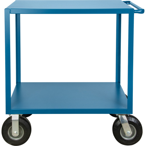  Chariot &agrave; tablettes pour l'ext&eacute;rieur, 2 Tiers, 24" la x 39" h x 39" p, Capacit&eacute; 1200 lb Planification Entrepots Molloy