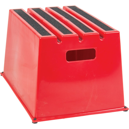 Industrial Step Stool, 20-7/8" x 12-3/16" x 12" High Planification Entrepots Molloy