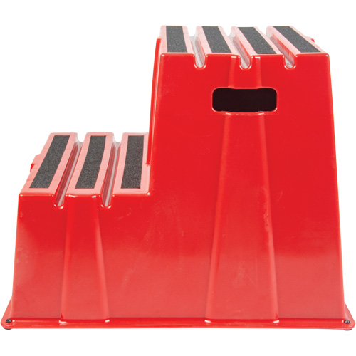 Industrial Step Stool, 2 Steps, 26" x 22-7/16" x 19-11/16" High Planification Entrepots Molloy