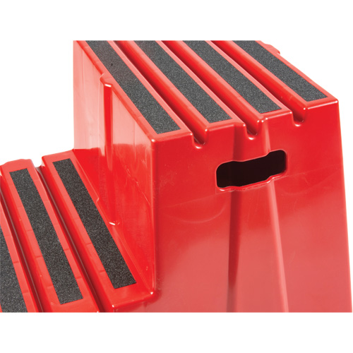 Industrial Step Stool, 2 Steps, 26" x 22-7/16" x 19-11/16" High Planification Entrepots Molloy