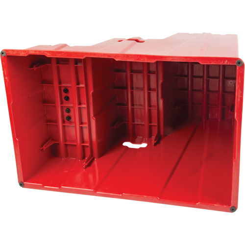 Escabeau industriel, 3 marches, 34-13/16" x 22-7/16" x Hauteur 28-1/2" Planification Entrepots Molloy