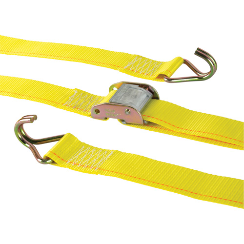 Ratchet Strap, Cam Buckle, 2" W x 12' L, 500 lbs. (227 kg) WLL Planification Entrepots Molloy