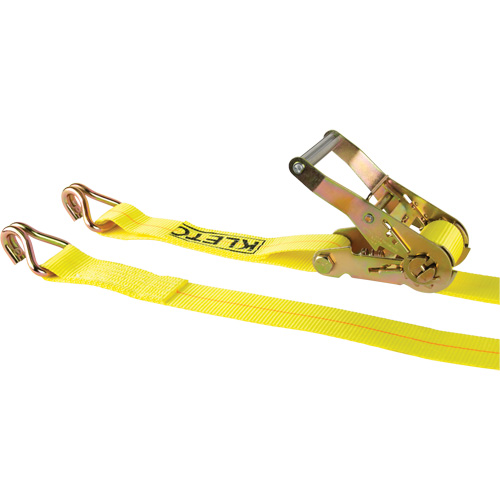Tendeur d'arrimage pour treuil, Crochet en J, 2" , 30' , Charge d'utilisation max. 1670 lb (757 kg) Planification Entrepots Molloy