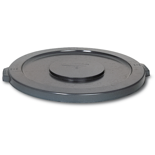 Couvercles ronds Brute, Couvercle plat, Plastique/Poly&eacute;thyl&egrave;ne, Convient aux contenants 15-5/8" dia. Planification Entrepots Molloy