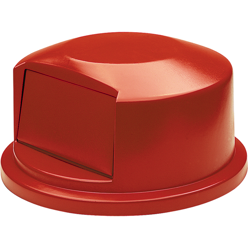 Round Brute&reg; Tops, Dome Lid, Plastic/Polyethylene, Fits Container Size: 24" Dia. Planification Entrepots Molloy