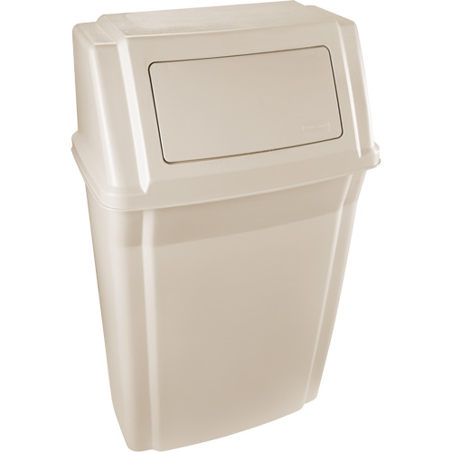 Contenants Slim Jim profil&eacute;s, Couvercle &agrave; battant, Plastique, Convient aux contenants 19-1/2" x 12" Planification Entrepots Molloy
