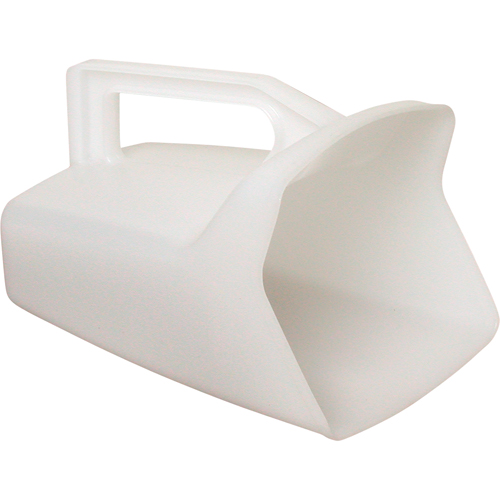 Pelle &agrave; main, Plastique, Blanc, 64 oz Planification Entrepots Molloy