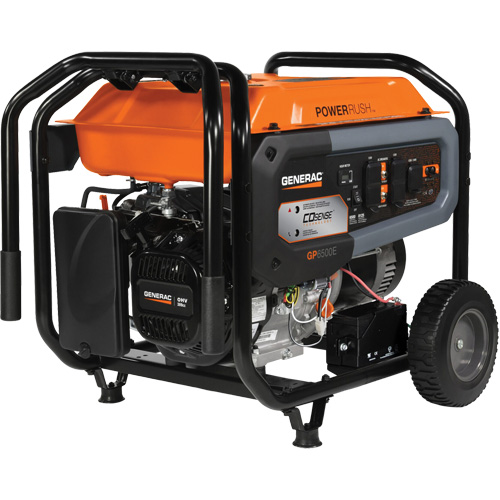 G&eacute;n&eacute;ratrice portable avec technologie COsense, 8125 W de surtension, 6500 W nominale, 120 V/240 V, R&eacute;servoir de 7,9 gal. Planification Entrepots Molloy