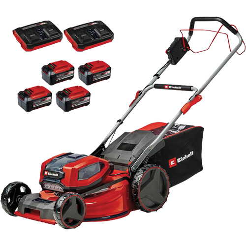 Cordless Lawn Mower, Self-Propelled Walk-Behind, Battery Powered, 21" Cutting Width Planification Entrepots Molloy