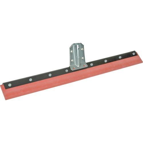 Floor Squeegees - Red Blade, 24", Straight Blade Planification Entrepots Molloy