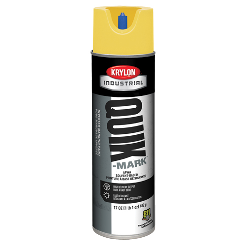Peinture de marquage industrielle invers&eacute;e &agrave; base de solvant Quik-Mark, 17 oz, Canette a&eacute;rosol Planification Entrepots Molloy