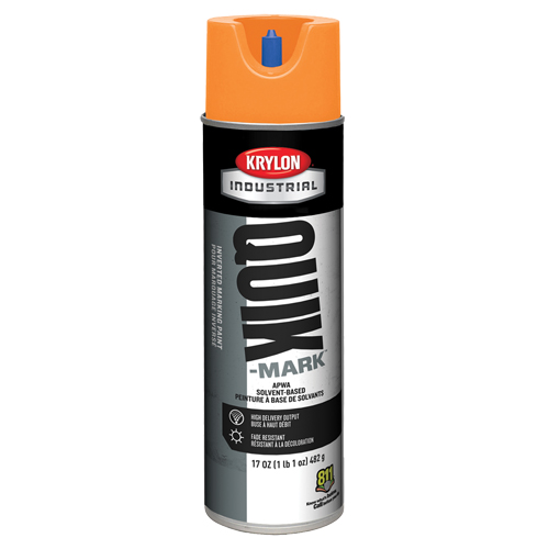 Peinture de marquage industrielle invers&eacute;e &agrave; base de solvant Quik-Mark, 17 oz, Canette a&eacute;rosol Planification Entrepots Molloy