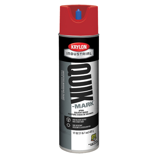 Peinture de marquage industrielle invers&eacute;e &agrave; base de solvant Quik-Mark, 17 oz, Canette a&eacute;rosol Planification Entrepots Molloy