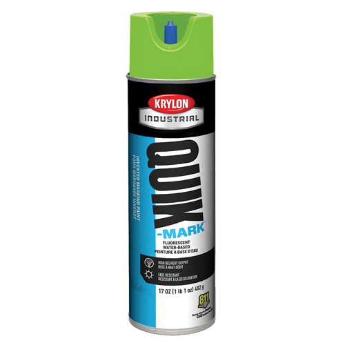 Peinture de marquage industrielle invers&eacute;e &agrave; base d'eau Quik-Mark, 17 oz, Canette a&eacute;rosol Planification Entrepots Molloy