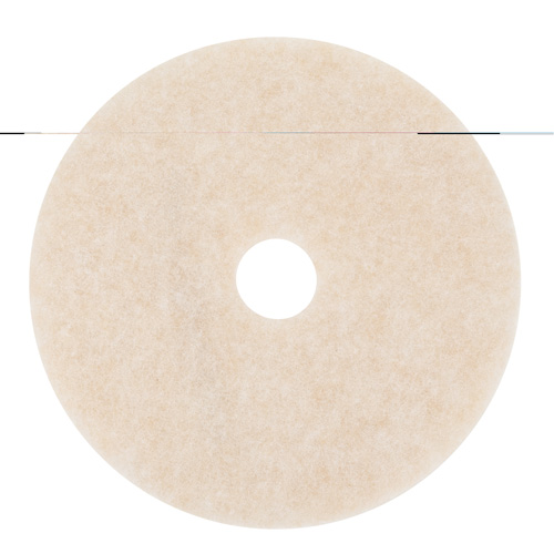 TopLine Speed Floor Pad, 19", Burnishing, Beige Planification Entrepots Molloy