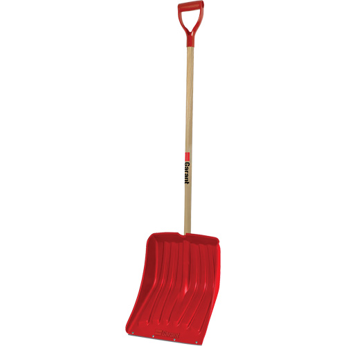 Pelle &agrave; neige Alpine, Lame Polypropyl&egrave;ne, Largueur 13-9/10", Manche Prise en D, Bande d'usure Compris Planification Entrepots Molloy