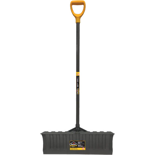 Pro Snow Pusher, Polypropylene Blade, D-Grip Handle, 20-3/4" W Planification Entrepots Molloy