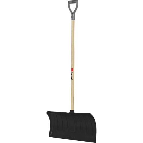 Nordic Snow Pusher, Polypropylene Blade, D-Grip Handle, 20-3/4" W Planification Entrepots Molloy