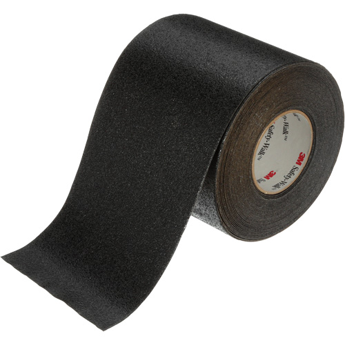 Safety-Walk Slip Resistant Tapes, 6" x 60', Black Planification Entrepots Molloy