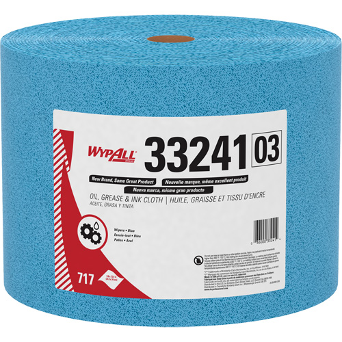 WypAll&reg; Oil, Grease & Ink Cloth, Specialty, 13-2/5" L x 9-4/5" W Planification Entrepots Molloy