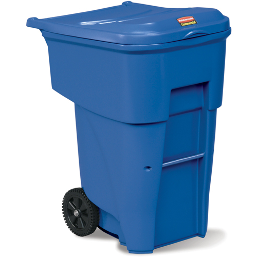Brute&reg; Roll Out Containers, Curbside, Polyethylene, 95 US gal. Planification Entrepots Molloy