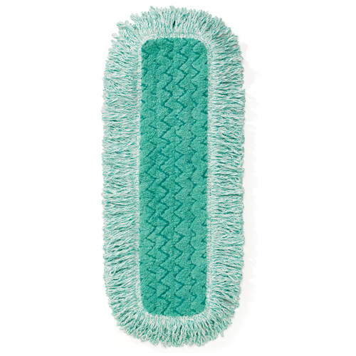 Hygen Dust Pads with Fringe, Hook and Loop Style, Microfibre, 18" L x 6" W Planification Entrepots Molloy