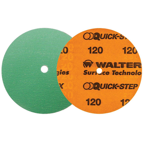 Disque de ponçage QUICK-STEP XX, dia 6", Grain 120, C&eacute;ramique Planification Entrepots Molloy