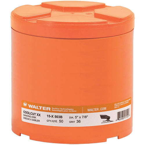 Coolcut XX Sanding Disc, Aluminum Oxide/Ceramic, 60, 5" Dia x 7/8" Arbor Planification Entrepots Molloy
