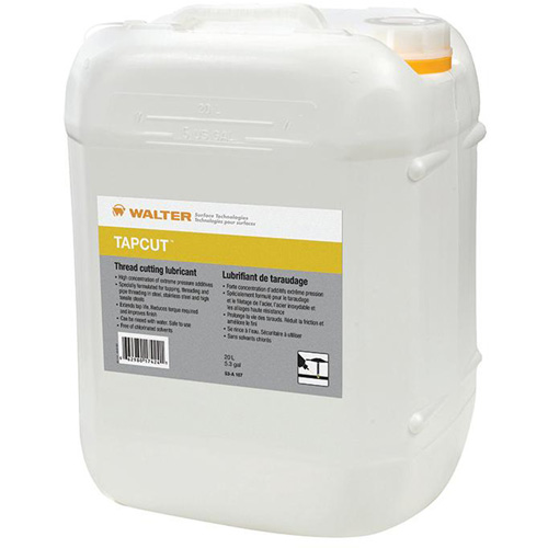 TAPCUT Thread Cutting Lubricant, 20 L Planification Entrepots Molloy