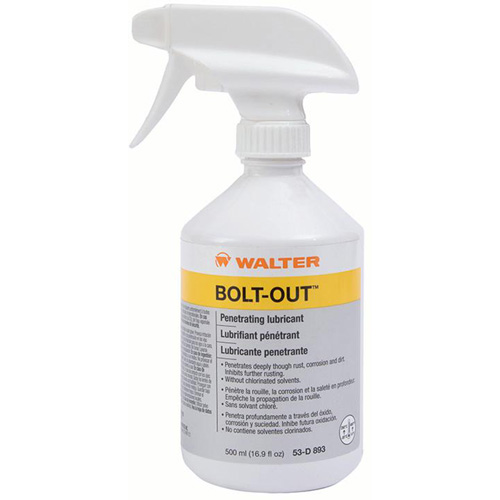 Pulv&eacute;risateur &agrave; main reremplissable pour BOLT-OUT, Ronde, 500 ml, Plastique Planification Entrepots Molloy