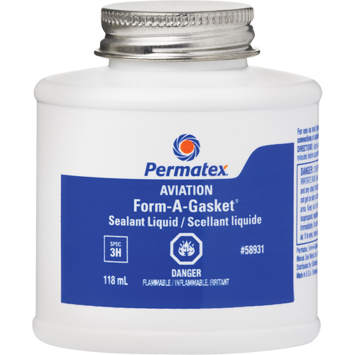 Scellant liquide Form-A-Gasket no 3, 118 ml, Bouteille Planification Entrepots Molloy