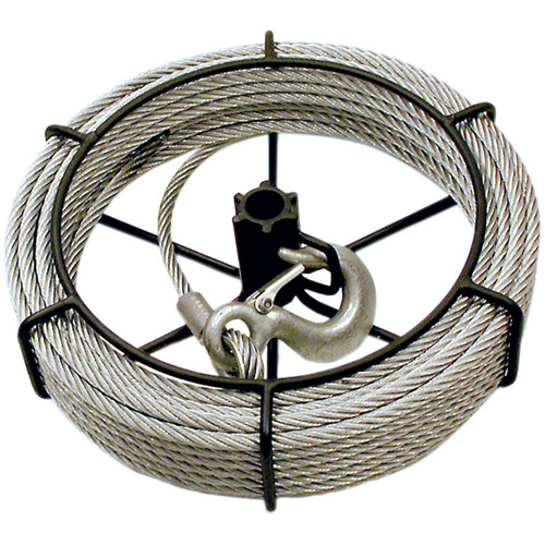 JGP-75A 3/4 Ton 100' Cable Assembly For JET Wire Grip Pullers Planification Entrepots Molloy