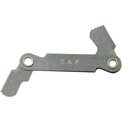 SAE Thread Pitch Gauge Planification Entrepots Molloy