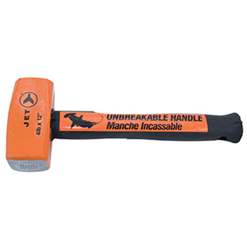 Indestructible Handle Sledge Hammer, 4 lbs., 12", Tubular Steel Handle Planification Entrepots Molloy
