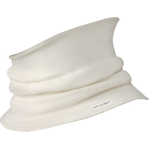 C207 Chauffe-cou & pare-vent, Blanc, Nomex Planification Entrepots Molloy