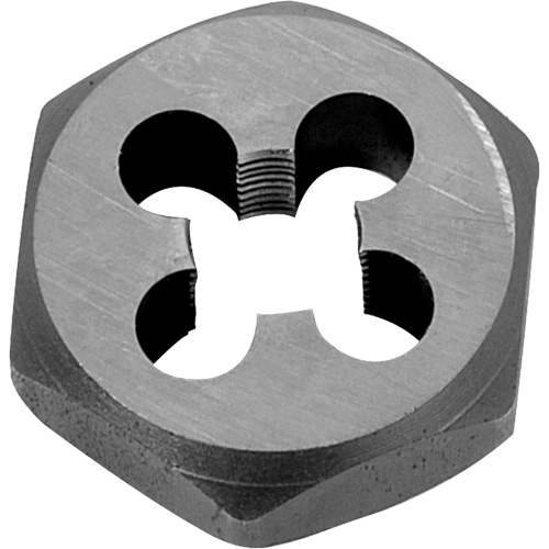 Hexagon Rethreading Bolt Die, 7/8" Dia., 7/16"-20 Thread, Chromium Steel Planification Entrepots Molloy