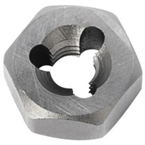 Fili&egrave;re de refiletage hexagonale pour boulon, dia. 19/32", Filet de 1/4"-28, Acier au chrome Planification Entrepots Molloy