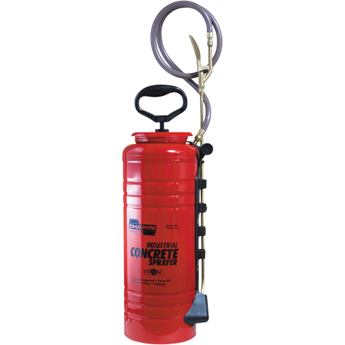 Curing Compound Sprayers, 3.5 gal. (13.25 L), Steel, 24" Wand Planification Entrepots Molloy