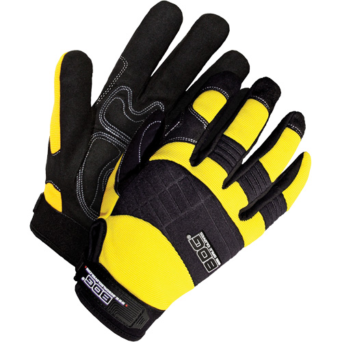 Gants performants &agrave; usage intensif avec paumes coussin&eacute;es, Paume Synth&eacute;tique, Taille T-Grand Planification Entrepots Molloy