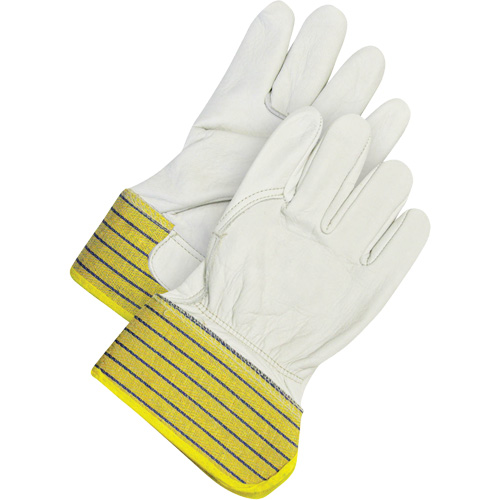 Gants d'ajusteur classiques, Grand, Paume en Cuir fleur de vache, Doublure en Molleton Planification Entrepots Molloy