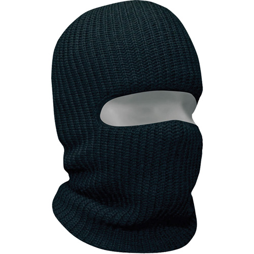 Classic 1-Hole Balaclava, Acrylic, Black Planification Entrepots Molloy
