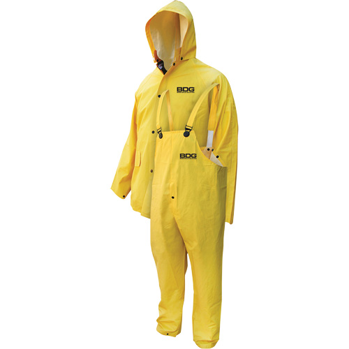 V&ecirc;tements imperm&eacute;ables ignifuges en trois morceaux Deny, Grand, Jaune Planification Entrepots Molloy