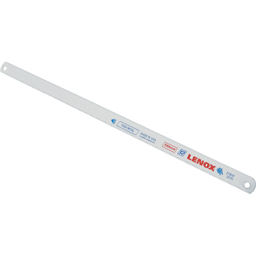 Hacksaw Blades, Bi-Metal, 12" L, 18 TPI Planification Entrepots Molloy