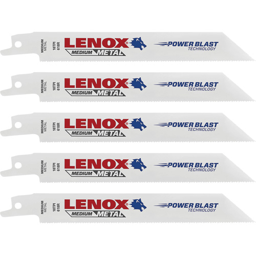 Hacksaw Blades, Bi-Metal, 18 TPI, 6" L x 3/4" W Planification Entrepots Molloy