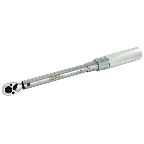 Cl&eacute; dynamom&eacute;trique &agrave; microm&egrave;tre, &agrave; cliquer, Entraînement 3/8" carr&eacute;, 30 - 250 lb-po Planification Entrepots Molloy