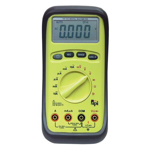 Auto-Ranging Multimeter, AC/DC Voltage, AC/DC Current Planification Entrepots Molloy
