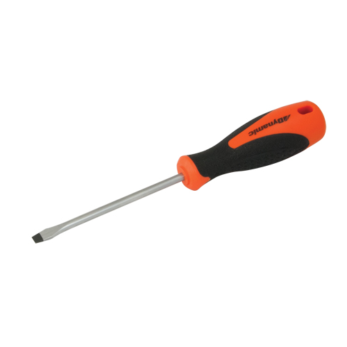 Tournevis pour &eacute;crous &agrave; fente, Tige de 3/16", Ronde, 8" lo, Prise en Coussin&eacute;e Planification Entrepots Molloy