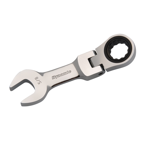 SAE Stubby Flex-Head Ratcheting Wrench Planification Entrepots Molloy