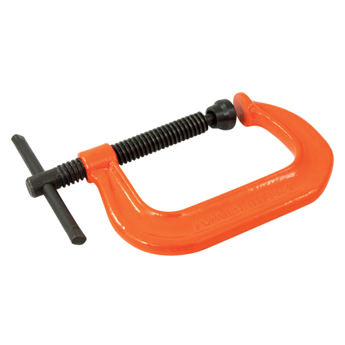 Serre-joint en C, Capacit&eacute; de 2" (51 mm), Profondeur de gorge de 2-1/4" (57 mm) Planification Entrepots Molloy